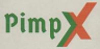 PIMPX (and logo) trademark logo