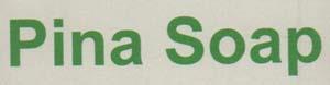 PINA SOAP (and logo) trademark logo
