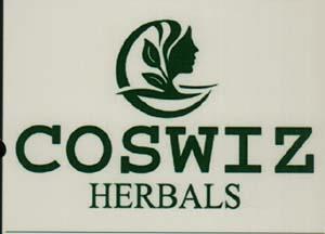 COSWIZ HERBALS (and logo) trademark logo