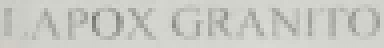 LAPOX GRANITO (and logo) trademark logo