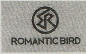 ROMANTIC BIRD (and logo) trademark logo