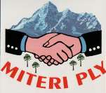 MITERI PLY (and logo) trademark logo