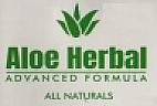 ALOE HERBAL (and logo) trademark logo