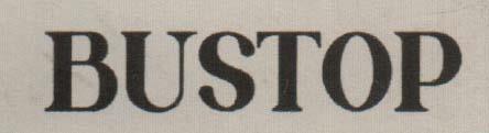 BUSTOP (and logo) trademark logo