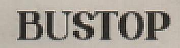 BUSTOP (and logo) trademark logo