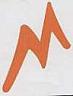 M (and logo) trademark logo