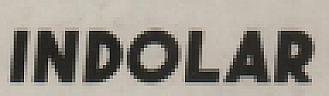 INDOLAR (and logo) trademark logo
