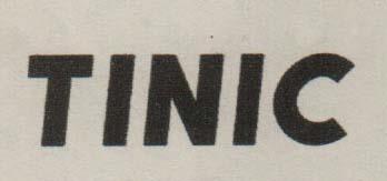 TINIC (and logo) trademark logo