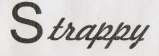 STRAPPY (and logo) trademark logo
