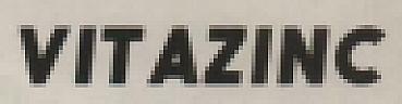 VITAZINC (and logo) trademark logo