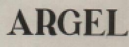 ARGEL (and logo) trademark logo