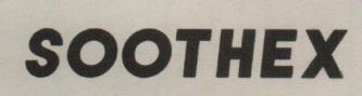 SOOTHEX (and logo) trademark logo
