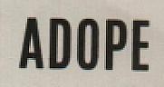 ADOPE (and logo) trademark logo