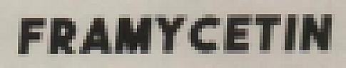 FRAMYCETIN (and logo) trademark logo