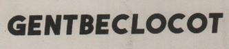 GENTBECLOCOT (and logo) trademark logo