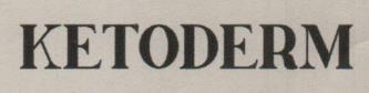 KETODERM (and logo) trademark logo