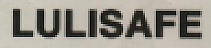 LULISAFE (and logo) trademark logo