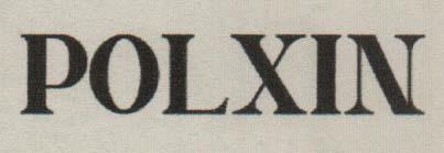 POLXIN (and logo) trademark logo