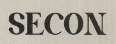 SECON (and logo) trademark logo
