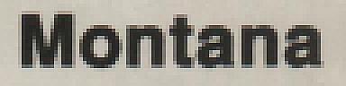 MONTANA (and logo) trademark logo