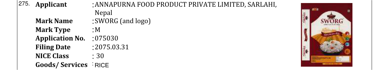 Original bulletin entry for SWORG (and logo)