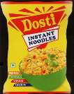 DOSTI INSTANT NOODLES (and logo) trademark logo