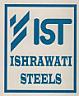 IST ISHRAWATI STEELS (and logo) trademark logo