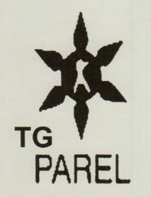 TG PAREL (and logo) trademark logo