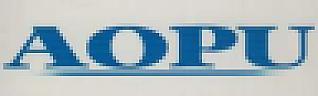 AOPU (and logo) trademark logo