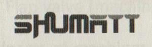 SHUMATT (and logo) trademark logo