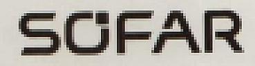 SOFAR (and logo) trademark logo