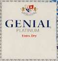 GENIAL PLATINUM (and logo) trademark logo