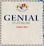 GENIAL PLATINUM (and logo) trademark logo