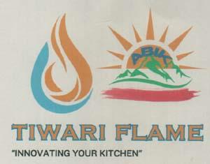TIWARI FLAME (and logo) trademark logo