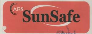 ARS SUNSAFE (and logo) trademark logo