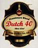 DUTCH - 40 (and logo) trademark logo