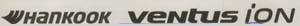 HANKOOK ventus ION (and logo) trademark logo