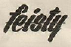 Feisty (and logo) trademark logo
