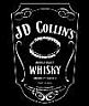 JD COLLINS WHISKY (and logo) trademark logo