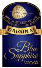 BLUE SAPPHIRE VODKA (and logo) trademark logo