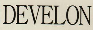 DEVELON (and logo) trademark logo