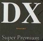 DX RELOADED SUPER PREMIUM (and logo) trademark logo