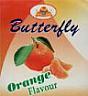 BUTTERFLY ORANGE FLAVOUR (and logo) trademark logo