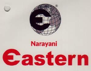 NARAYANI EASTERN (and logo) trademark logo