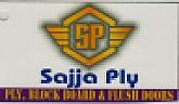 SAJJA PLY (and logo) trademark logo