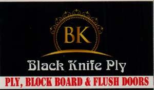 BLACK KNIFE PLY (and logo) trademark logo