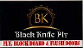 BLACK KNIFE PLY (and logo) trademark logo