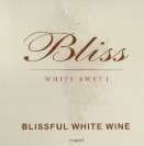 BLISS WHITE SWEET (and logo) trademark logo
