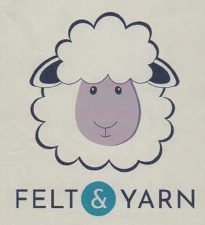 FELT & YARN (and logo) trademark logo