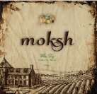 MOKSH WHITE DRY (and logo) trademark logo